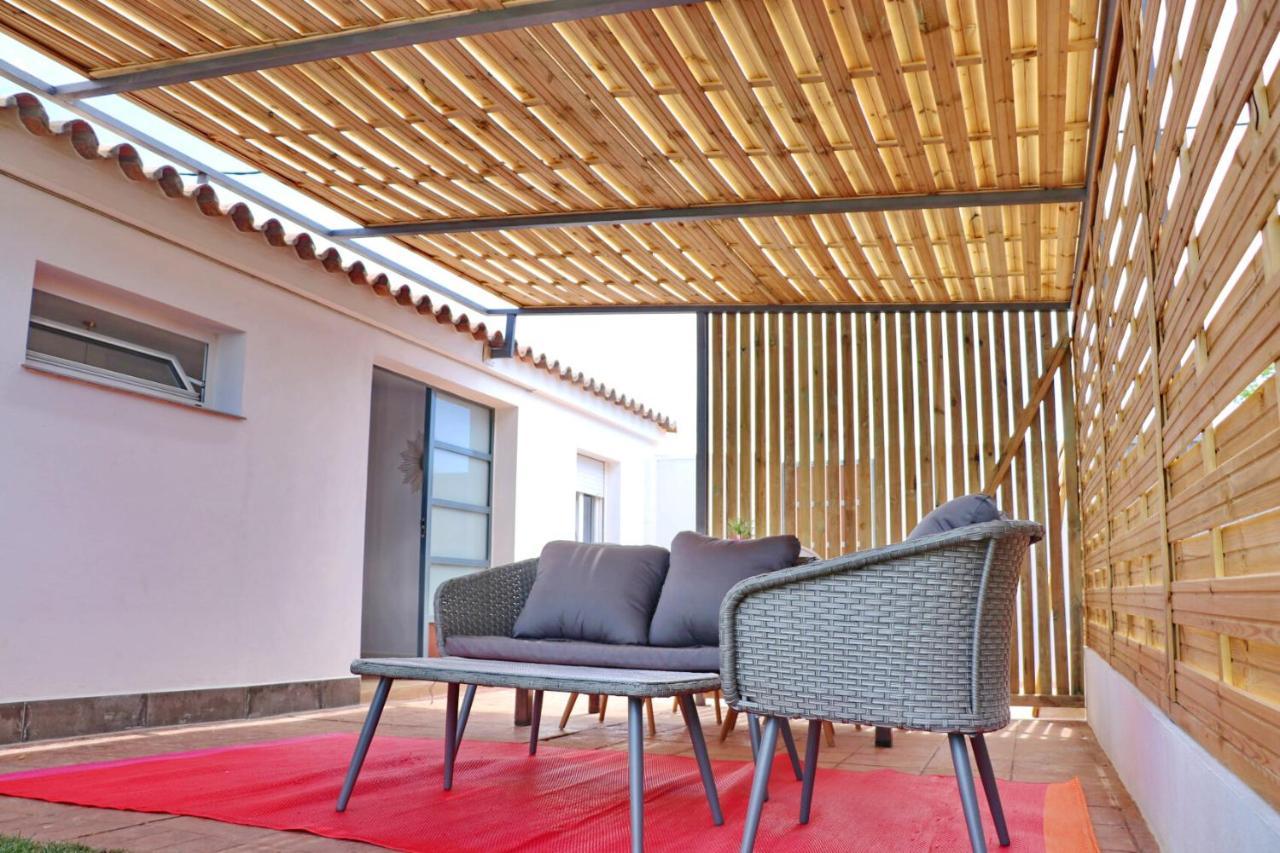 Chalet Isla Azul con piscina y porche Chiclana de la Frontera Exterior foto
